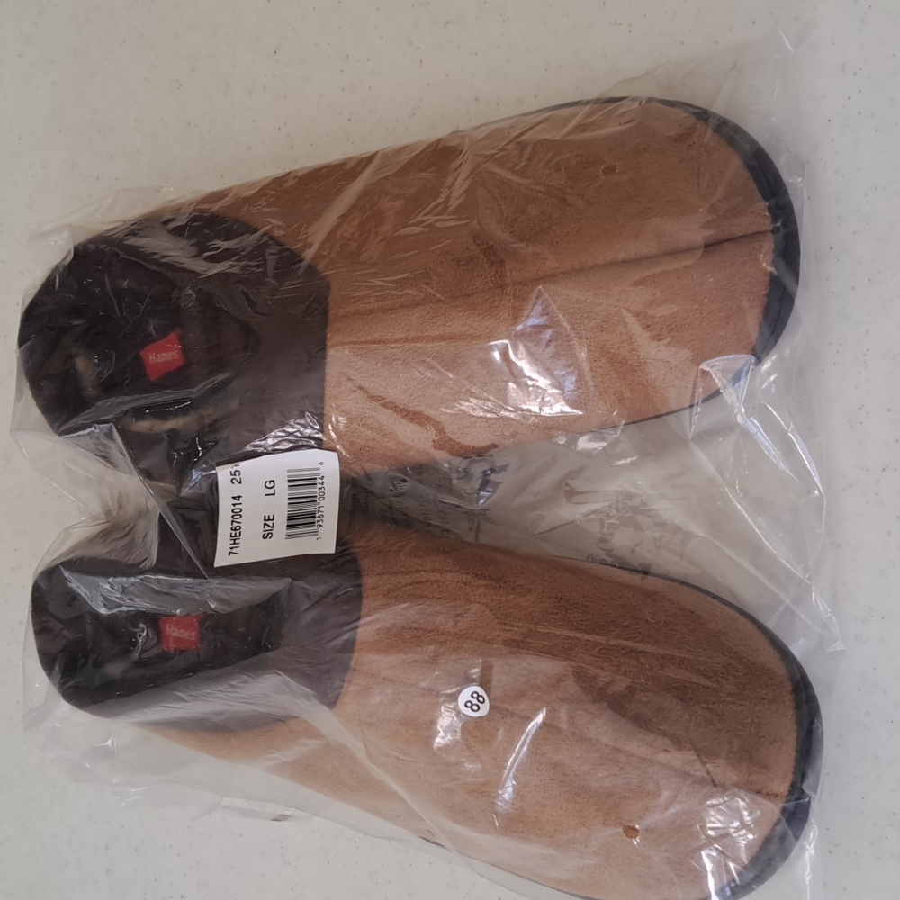 Mens Hanes Slippers
